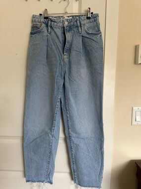 Zara Light Blue Relaxed Men's Jeans